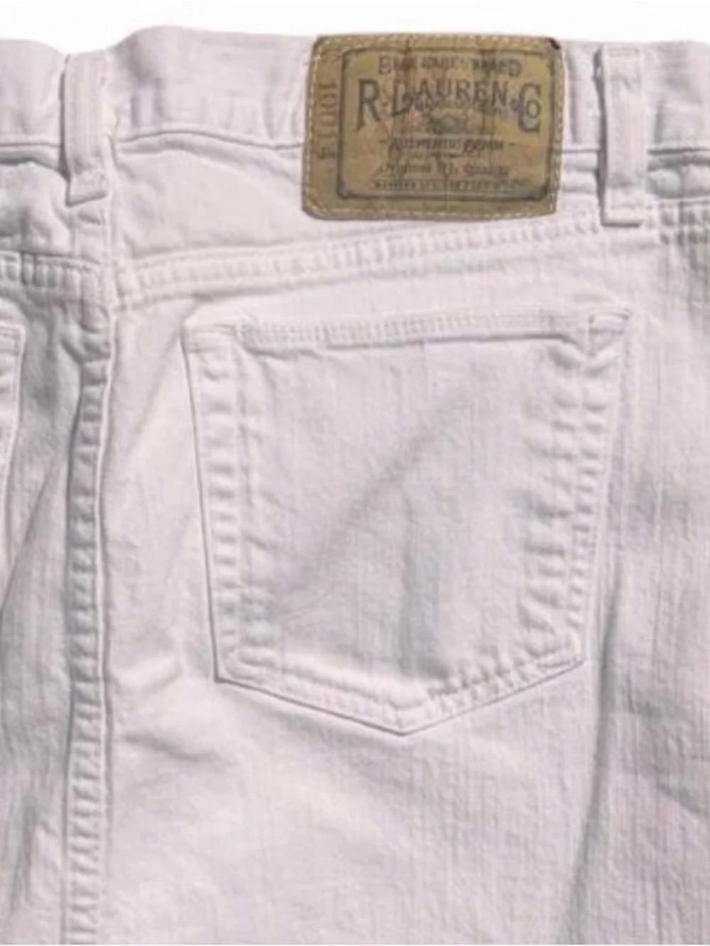 Ralph Lauren Sport White Denim Mini Skirt Women’s Size 30